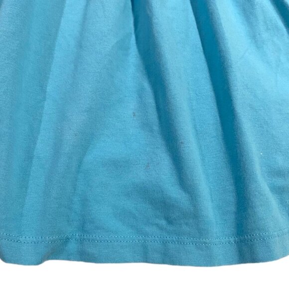 Hanna Andersson Sz 120 (6-7Y) Blue Dress - Picture 4 of 6